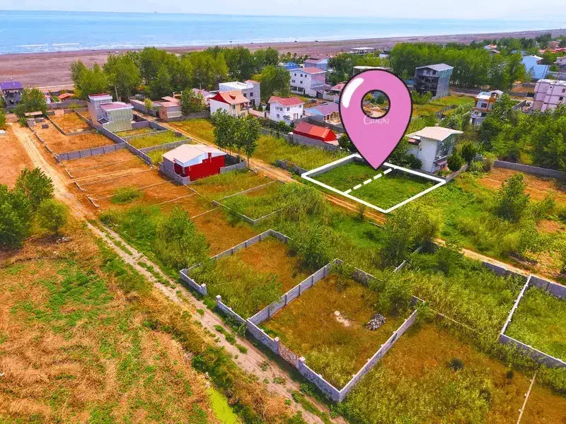 2قواره زمین ساحلی باقابلیت ساخت ویلا روبه دریا آبی|فروش زمین و ملک کلنگی|رشت, پاستوریزه|دیوار