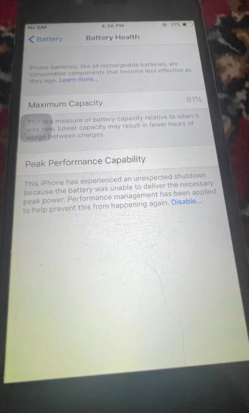 ایفون ۶ درحد آک ( حتی باطری )|موبایل|تهران, تهرانویلا|دیوار