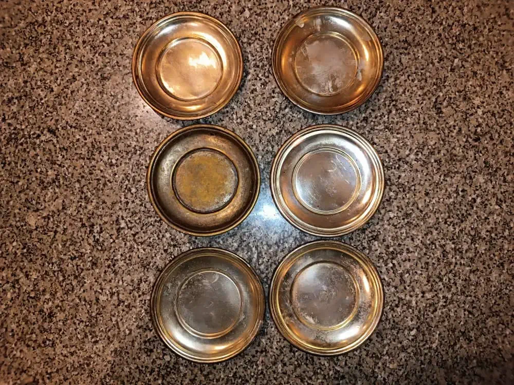 سینی و زیر استکانی قدیمی|کلکسیون اشیاء عتیقه|محمدشهر, محمدشهر|دیوار