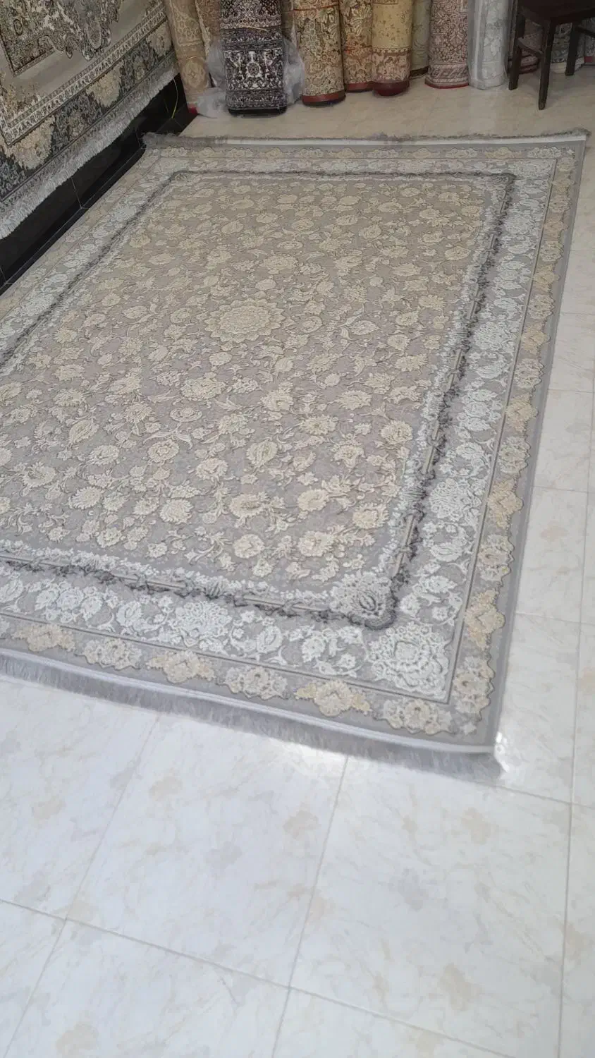 ۳تخته فرش۹متری۱۲۰۰شانه نوزیرقیمت بازارتضمینی اصل|فرش|اردبیل, |دیوار