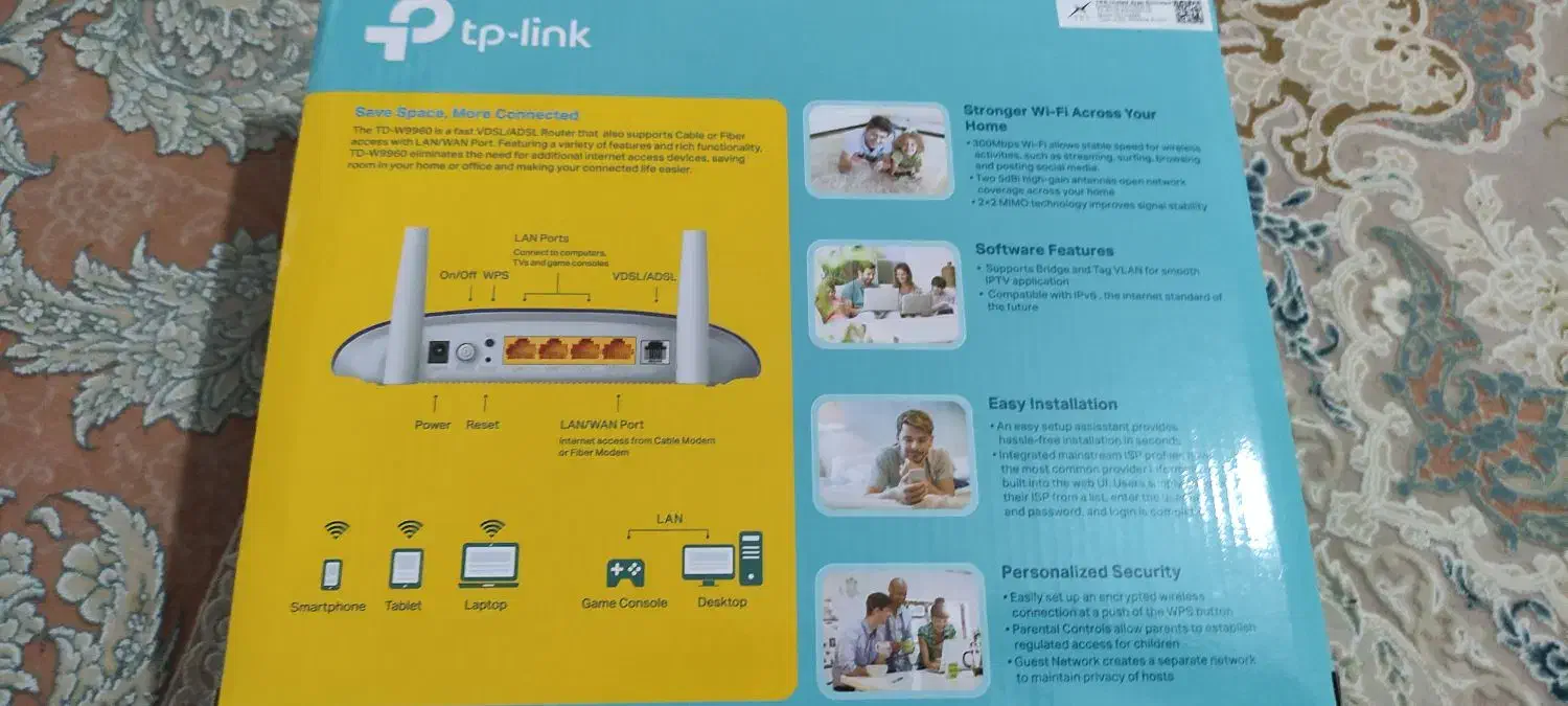 مودم adsl/vdsl مدل 9960|مودم و تجهیزات شبکه|آذرشهر, |دیوار