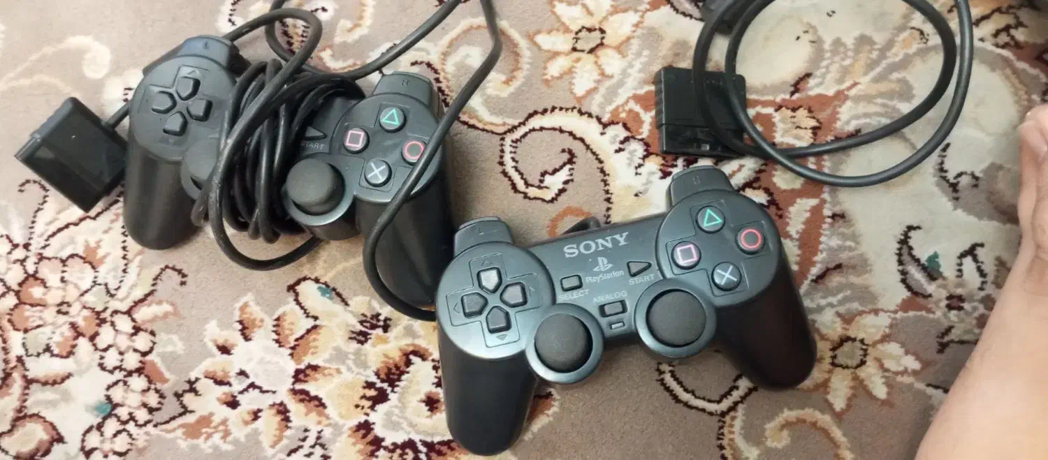 دسته پلی استیشن ۲|کنسول، بازی ویدئویی و آنلاین|تهران, شهرک فردوس (حسینی)|دیوار