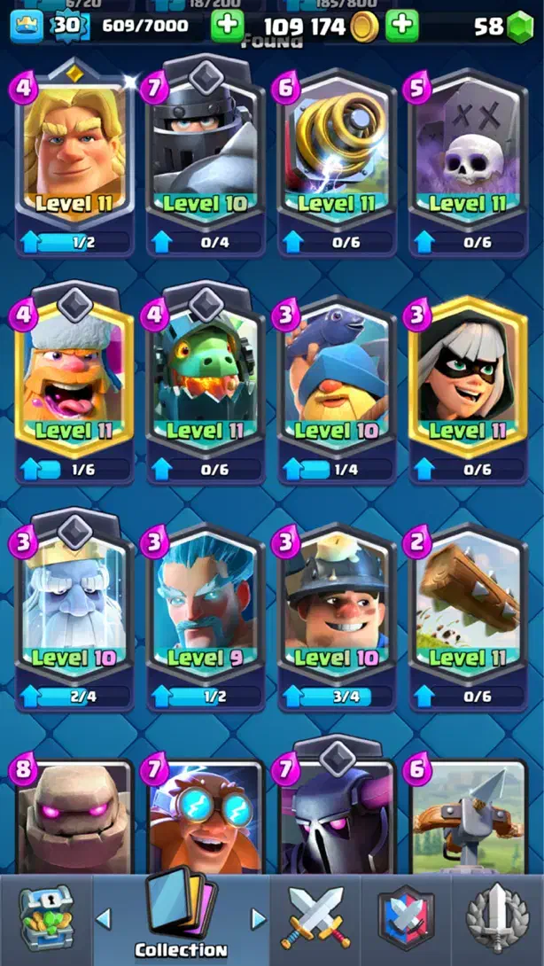 اکانت لول 30 کلش رویال|کنسول، بازی ویدئویی و آنلاین|گرگان, |دیوار