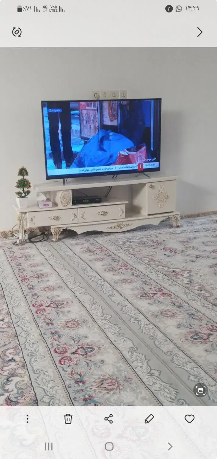 میزتلویزیون سالم وتمیزدرحدنو|میز تلویزیون|دزفول, |دیوار