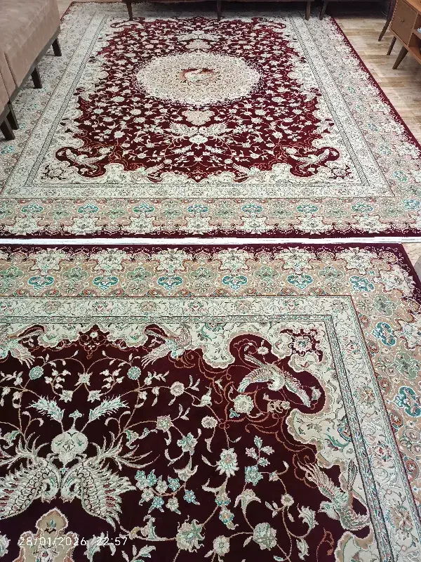 دوتخته فرش 9متری|فرش|رشت, لاکان|دیوار