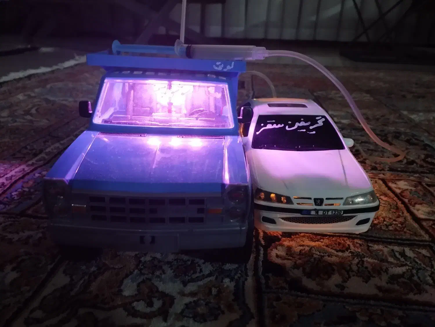 اسباب بازی پنوماتیک پرشیا و نیسان با نورپردازی|اسباببازی|پرند, فاز ۰|دیوار