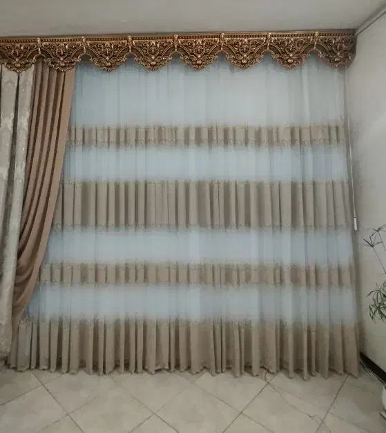 پرده تک نو و تمیز|پرده، رانر، رومیزی|مشهد, تلگرد|دیوار