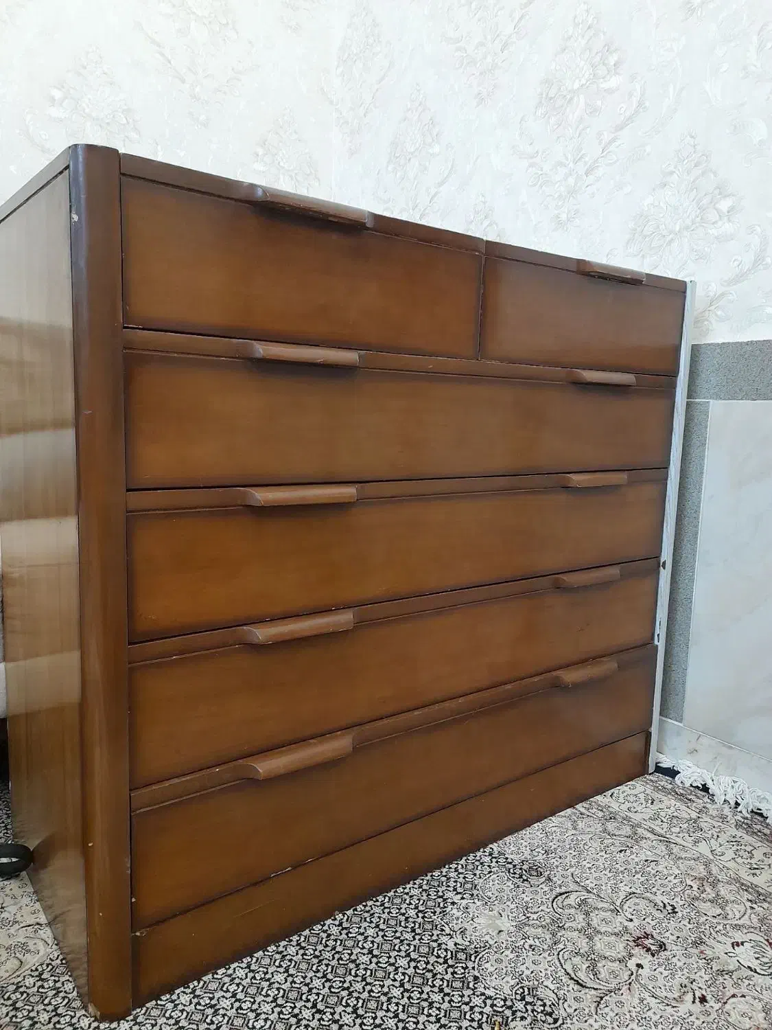 دراور چوبی  و کمد جالباسی  چوبی در حد نو|جاکفشی، کمد، دراور|مرند, |دیوار