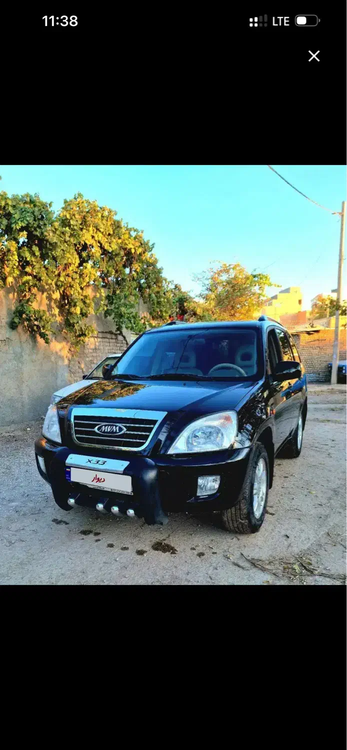 ام وی ام ایکس ۳۳ مدل ۹۱|خودرو سواری و وانت|مشهد, شهید مطهری|دیوار