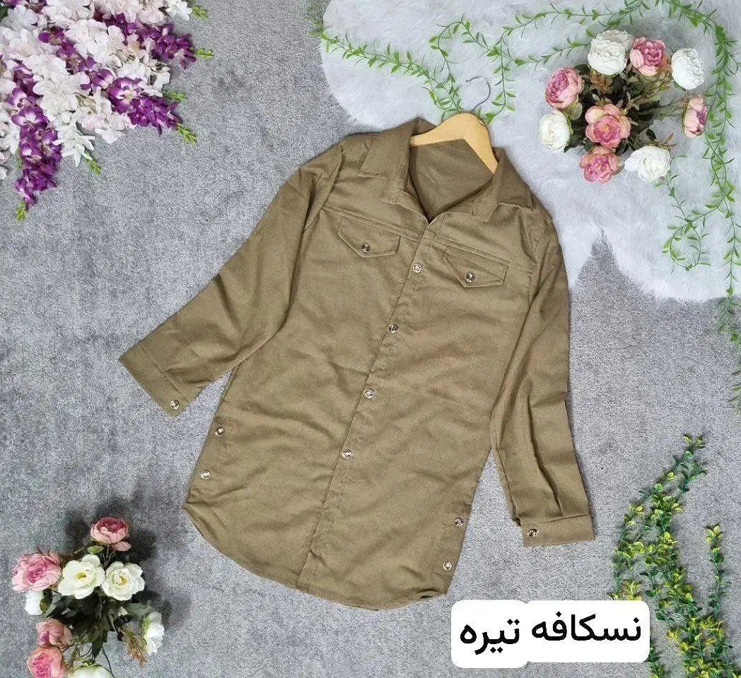 مانتو کتان بنگال فصل|لباس|قم, باجک دو|دیوار