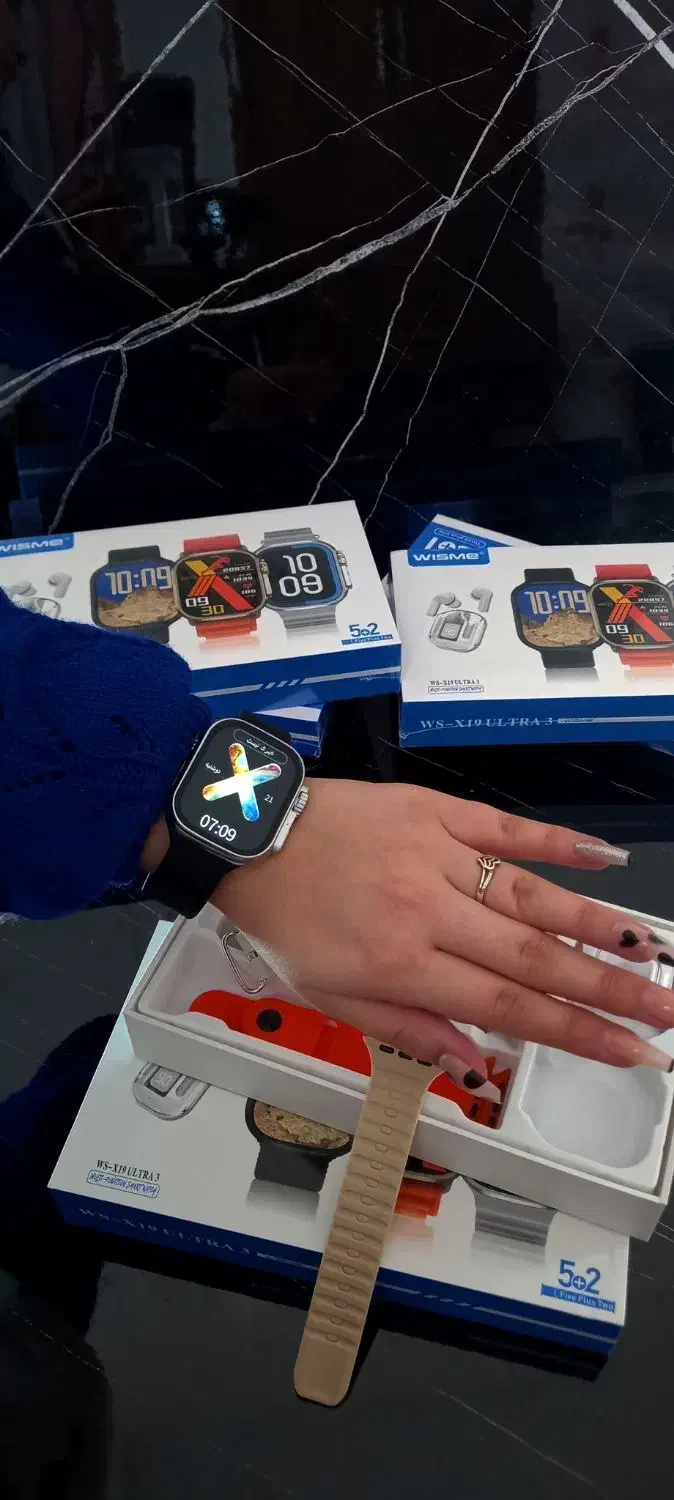 ساعت هوشمند +ایرپاد شیشه ای|ساعت|اردبیل, |دیوار