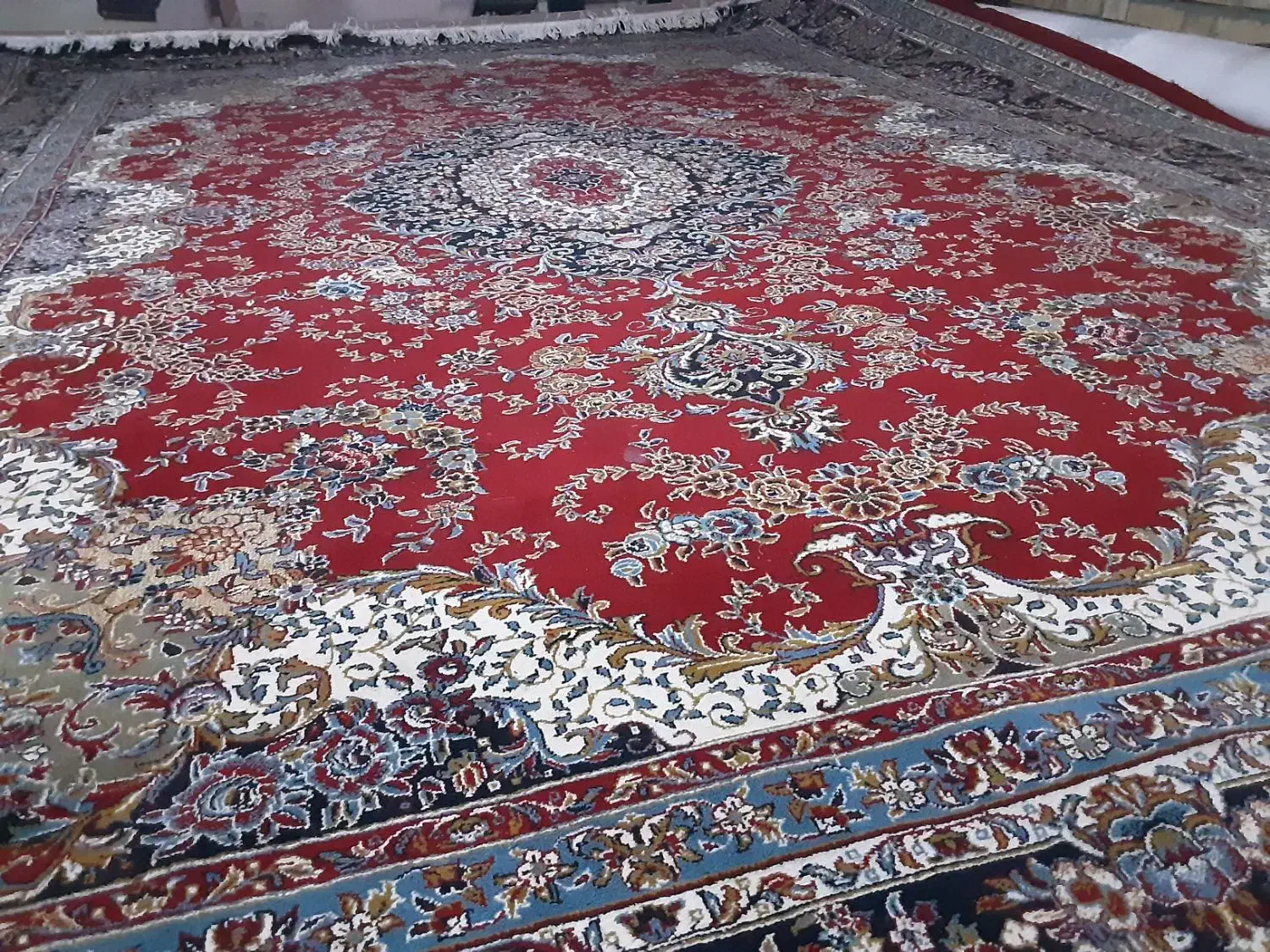 فرش|فرش|لنجان, |دیوار