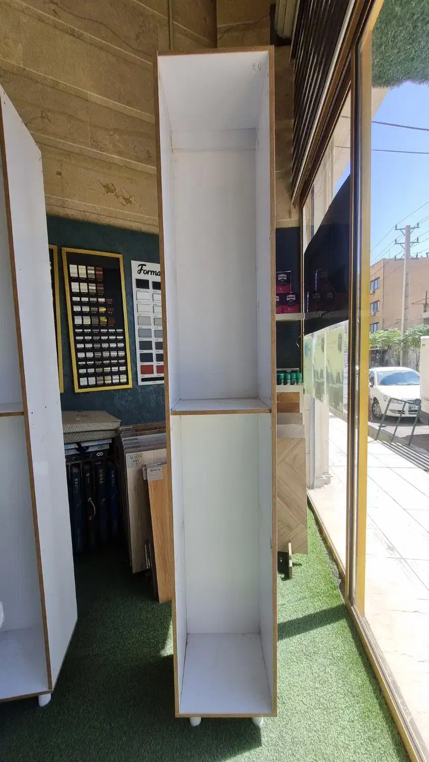 شلف ۵ طبقه|کتابخانه، شلف، قفسههای دیواری|قدس, شهرقدس|دیوار