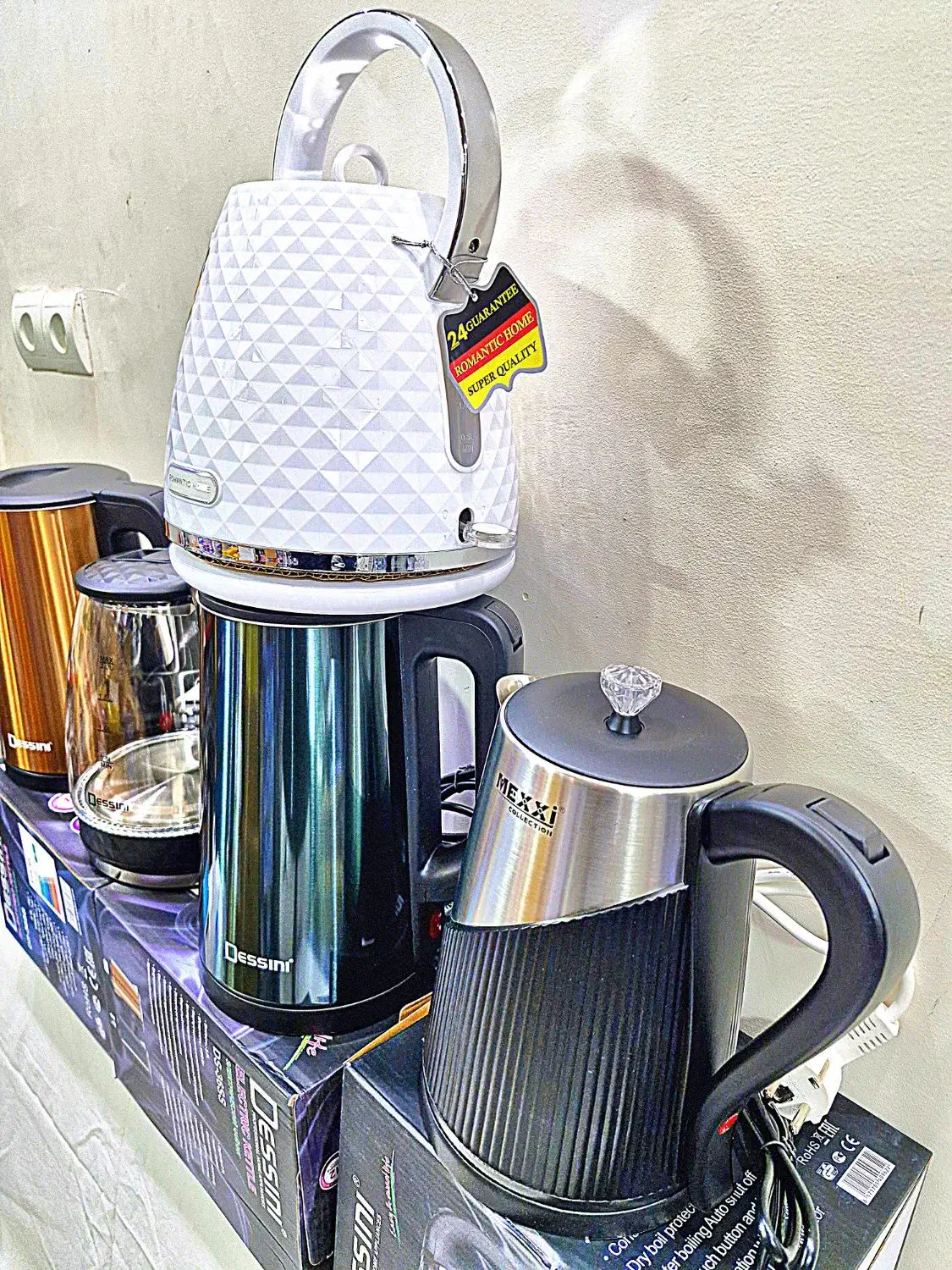 کتری برقی 3 لیتری دسینی|قوری، کتری، قهوه‌ساز دستی|اهواز, بیست متری شهرداری|دیوار