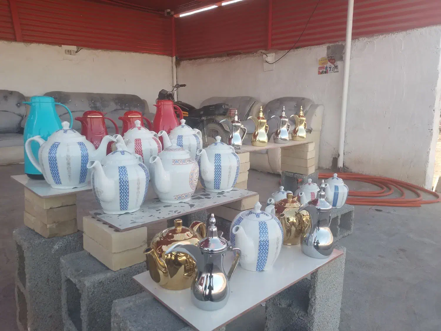 قوری و فلاکس و دله با مناسب ترین قیمت|قوری، کتری، قهوهساز دستی|شوشتر, |دیوار