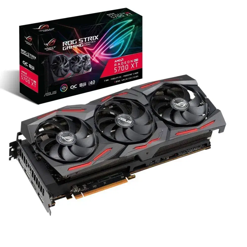 Rx5700xt ROG asus|قطعات و لوازم جانبی رایانه|قم, زنبیل آباد|دیوار