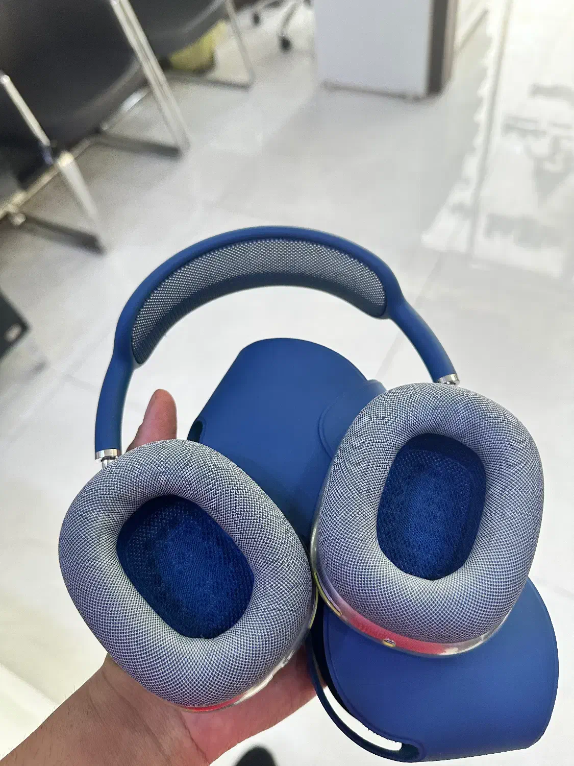 Apple AirPods Max blue|لوازم جانبی موبایل و تبلت|تهران, فرمانیه|دیوار