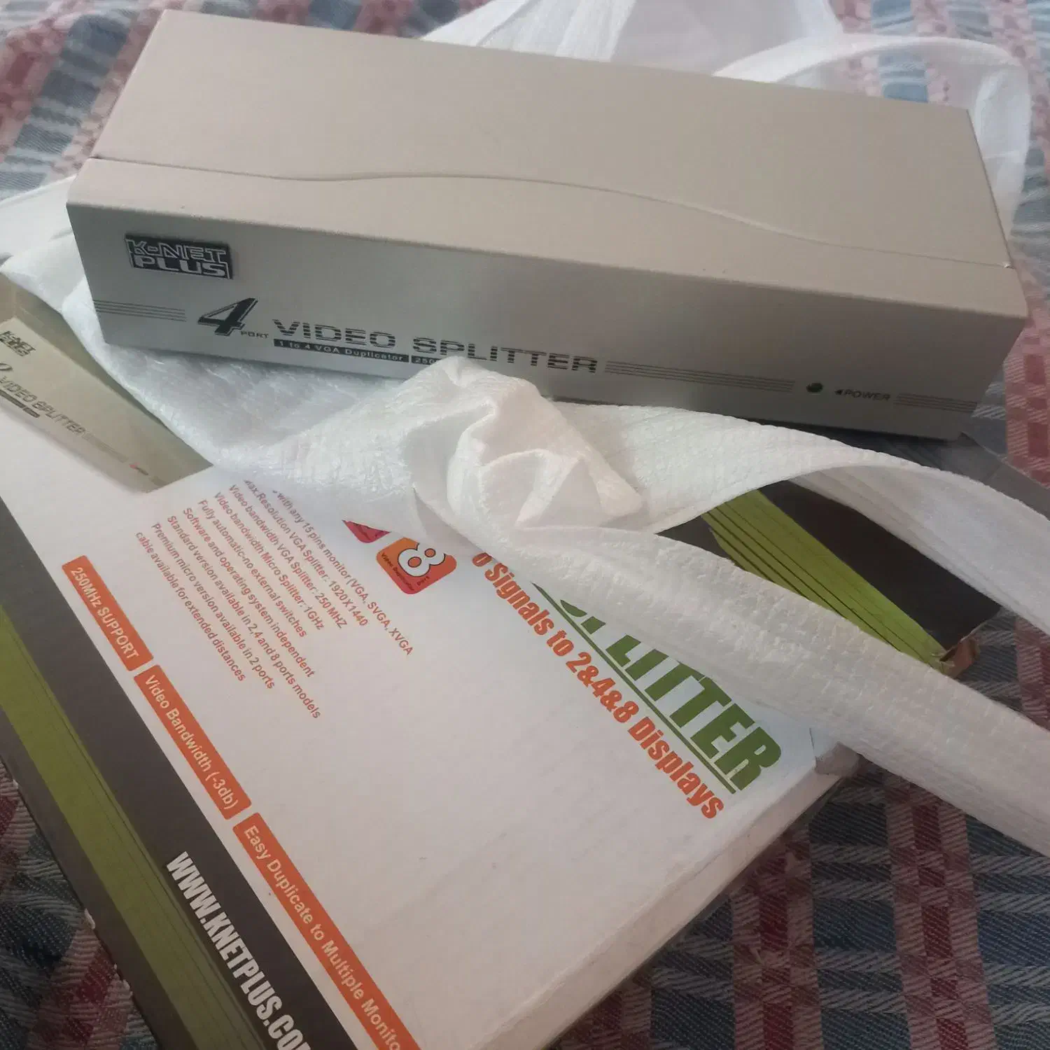 اسپیلیتر۴خروجی|قطعات و لوازم جانبی رایانه|قم, زنبیل آباد|دیوار