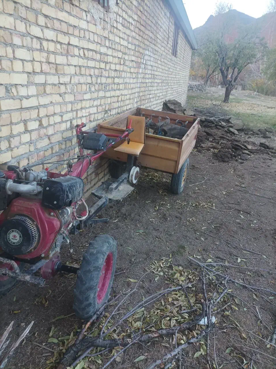 فروش دستگاه تیلر ده اسب بخار دیزل فقط تماس بگیرید|ماشینآلات صنعتی|کاشان, قطب راوندی|دیوار