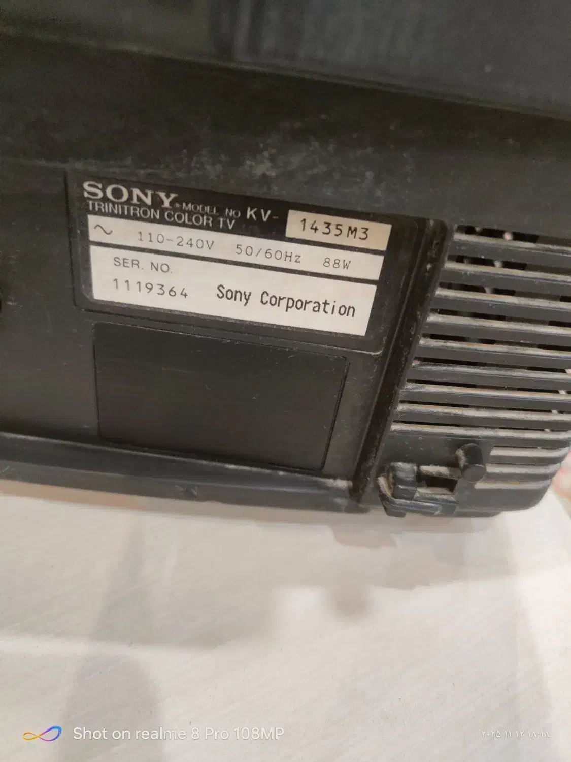 تلویزیون رنگی سونی اصل|تلویزیون و پروژکتور|زاهدان, |دیوار