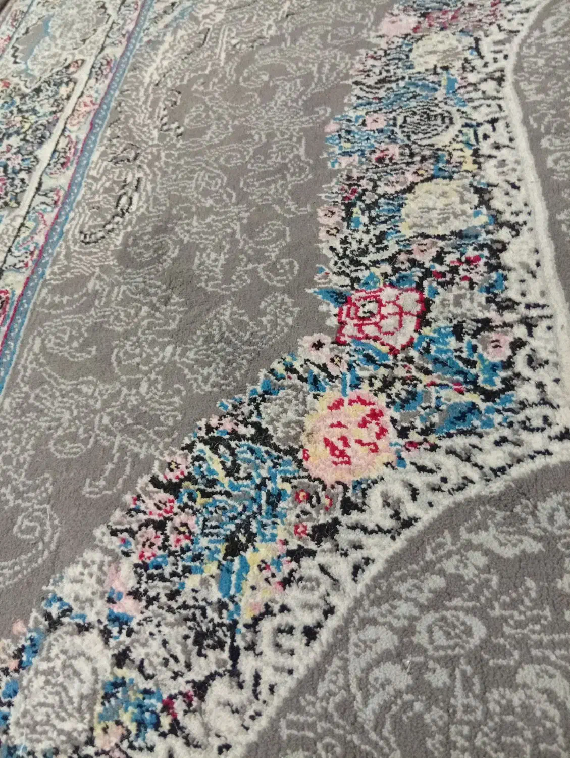 فرش طوسی رنگ 6متری|فرش|شهریار, شهریار|دیوار