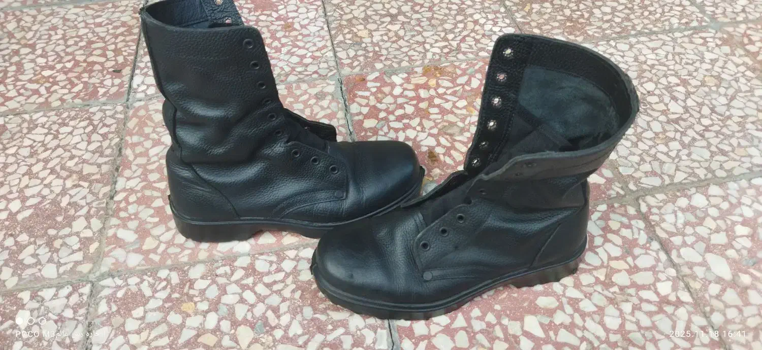 پوتین مشکی طبی|کیف، کفش، کمربند|کوهدشت, |دیوار