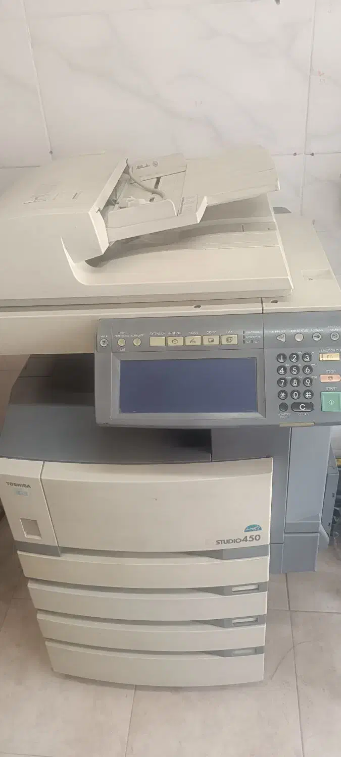 دستگاه کپی توشیبا 450|پرینتر، اسکنر، کپی، فکس|فیروزه, |دیوار