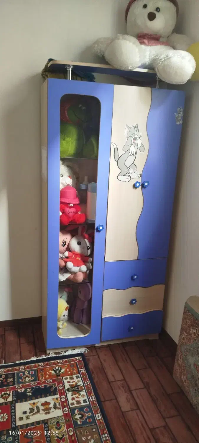 کمدکودک|اسباب و اثاث بچه|زنجان, |دیوار