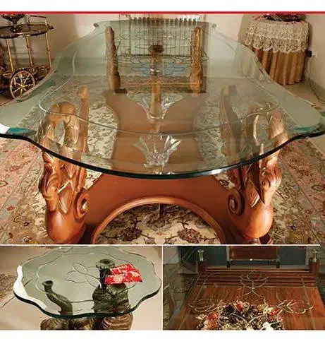 شیشه بری اینه دکوراتیو توری پنجره پلیسه کمتری قیمت|خدمات پیشه و مهارت|کرمانشاه, |دیوار