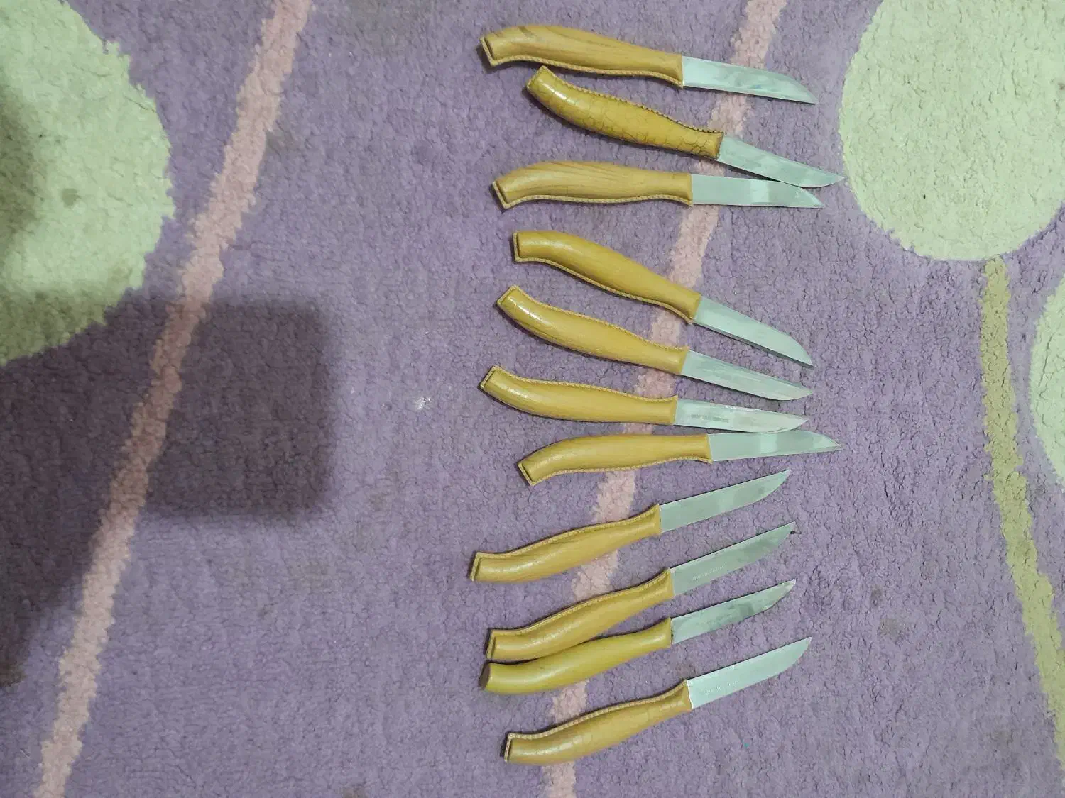 ۶ کاسه شیشه ای ۱۱عدد چاقو میوه خوری دو اردوخوری|ظروف سرو و پذیرایی|محمدشهر, محمدشهر|دیوار