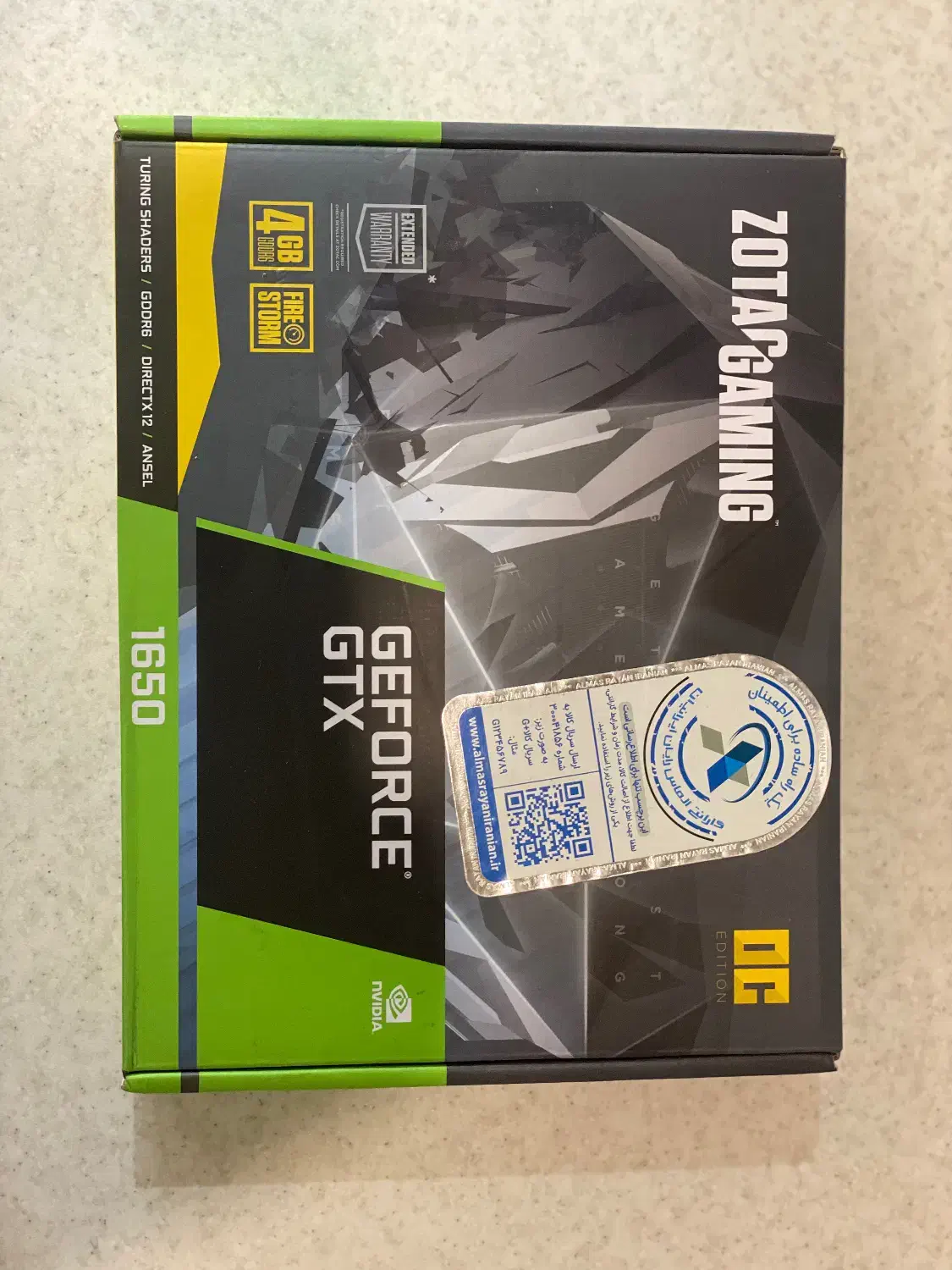 کارت گرافیک ۱۶۵۰ چهار گیگ زوتک تک فن|قطعات و لوازم جانبی رایانه|تهران, سازمان برنامه جنوبی|دیوار