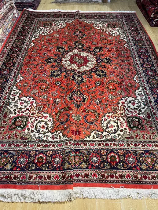 فرش جفت ۹ متری اذرشهر تبریز زمینه پیازی|فرش|تهران, سلسبیل شمالی|دیوار