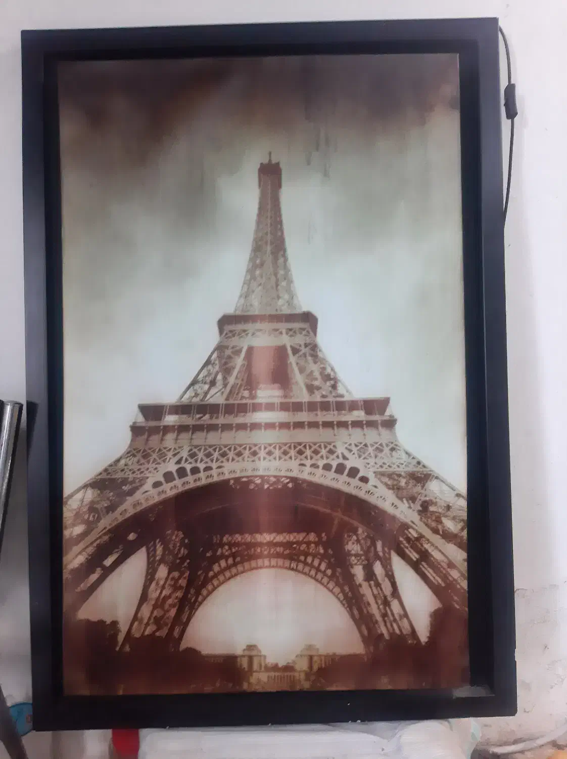 تابلو برج ایفل|تابلو، نقاشی، عکس|تنکابن, |دیوار