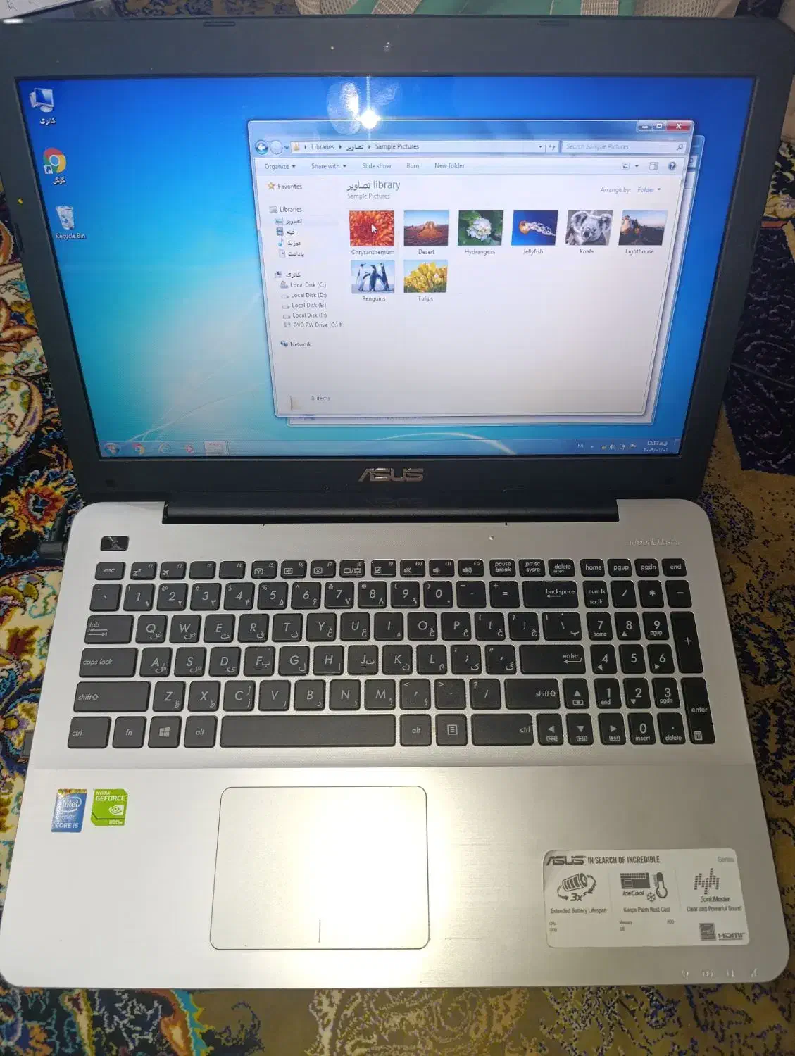 لب تاپ تمیز نو بشرط سالم|رایانه همراه|خرمشهر, |دیوار