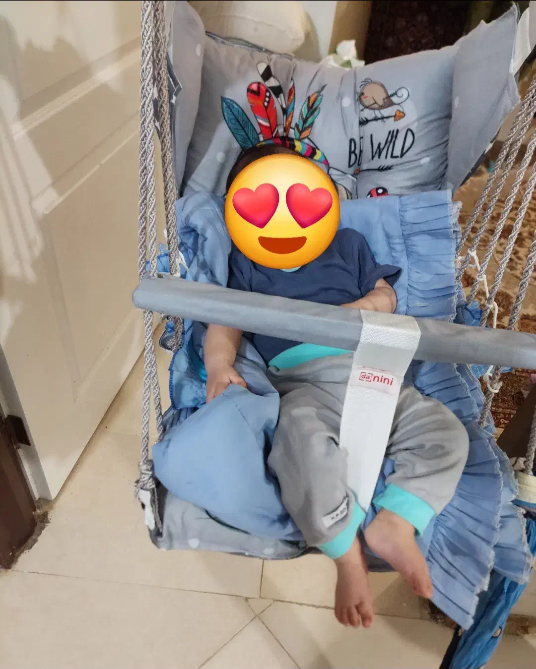 گهواره و تاب ریلکسی|تخت و صندلی بچه|آمل, |دیوار