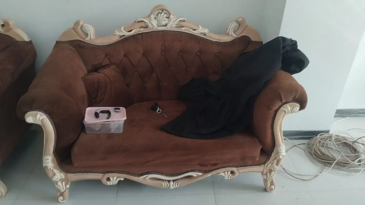 مبل ۷نفره سالم باچوب راش محکم به شرط|مبلمان خانگی و میز عسلی|فشاپویه, |دیوار