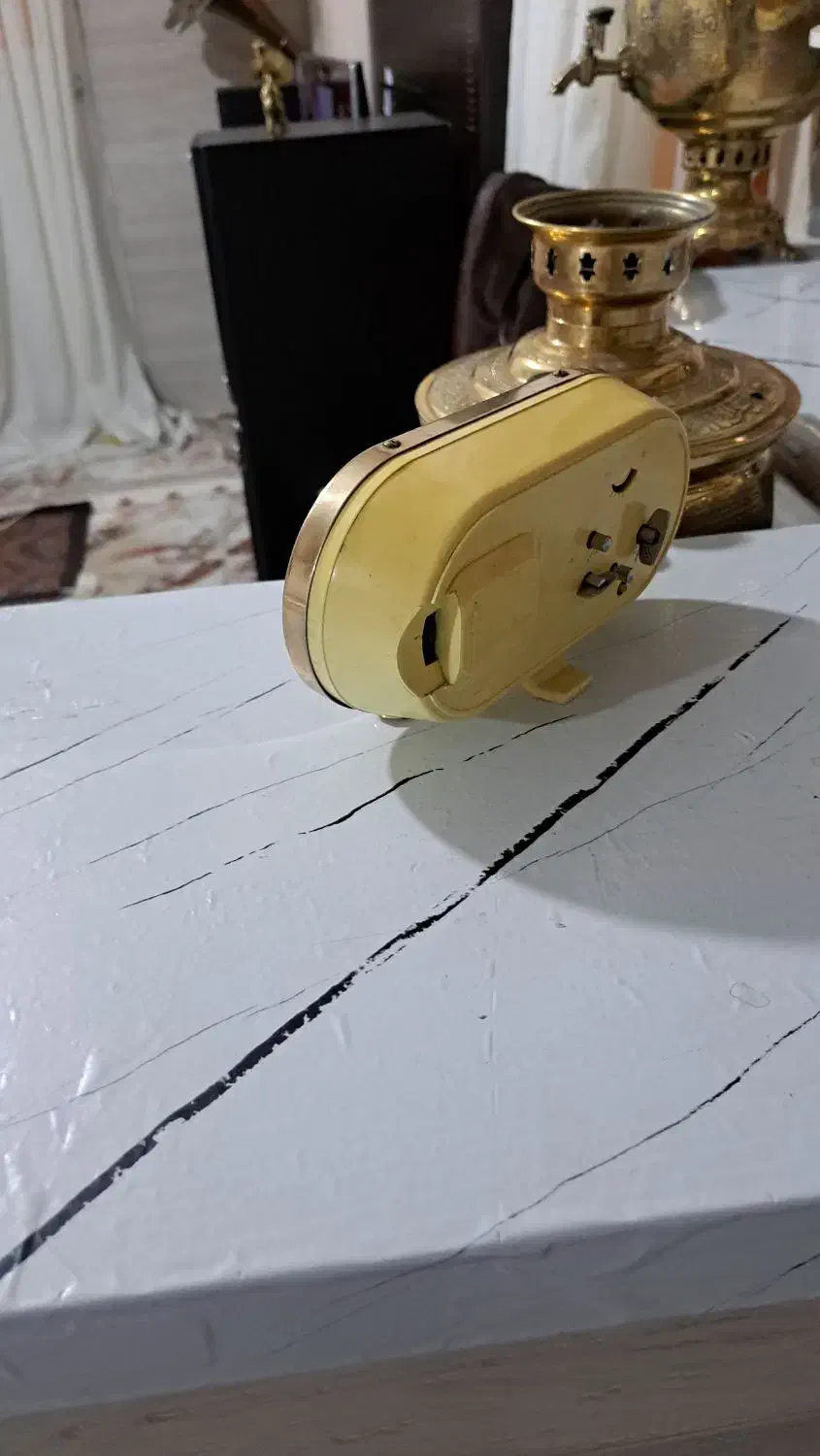 ساعت زنگی قدیمی|کلکسیون اشیاء عتیقه|دورود, |دیوار