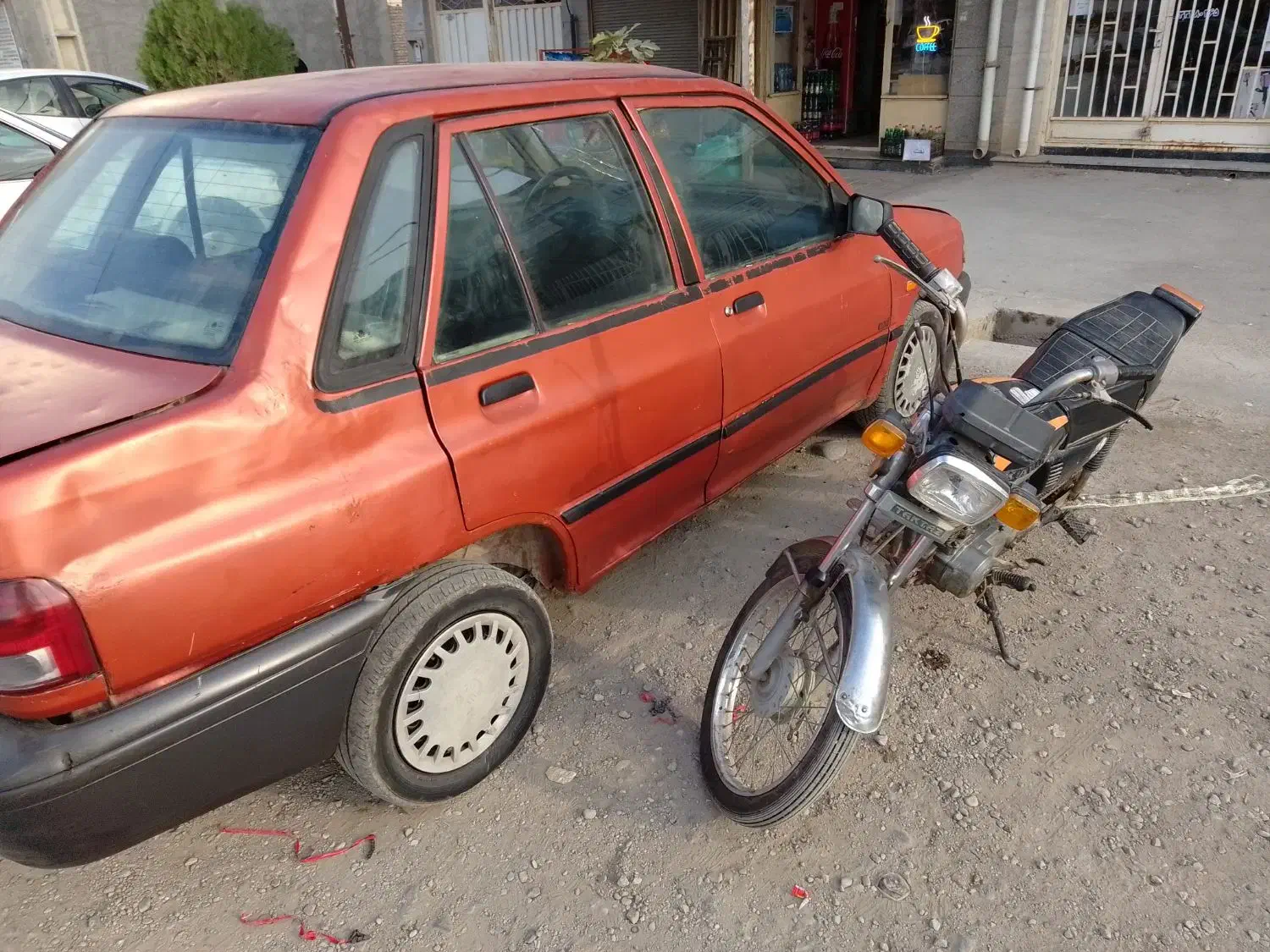 موتورهندا125مزایده|موتورسیکلت|گنبد کاووس, |دیوار