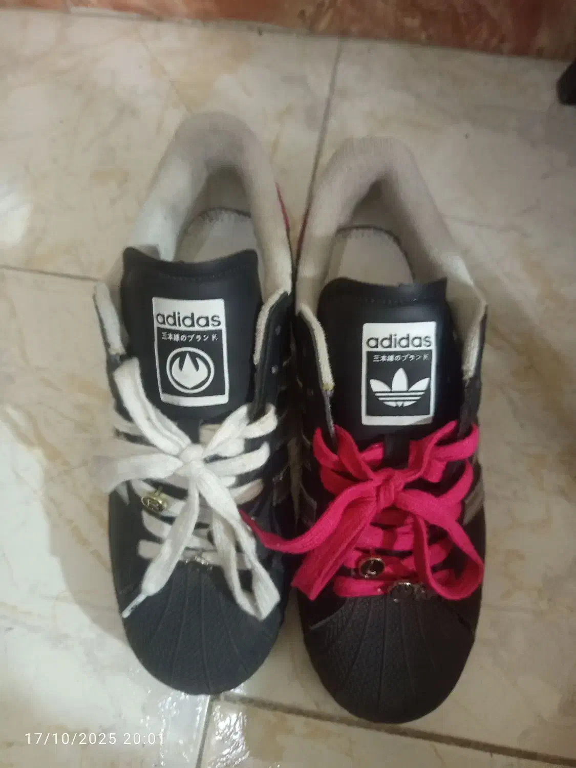 کتونی سوپر استار|کیف، کفش، کمربند|ری, شهادت|دیوار