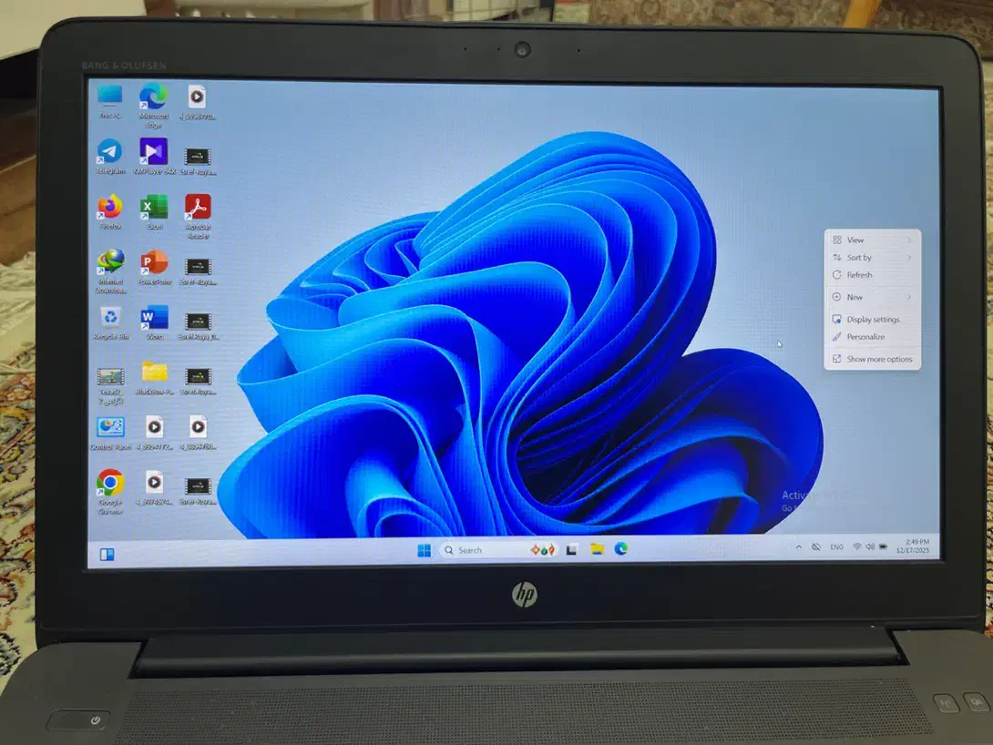 لپ تاپ hp zedbook 15g3|رایانه همراه|شیراز, درکی|دیوار