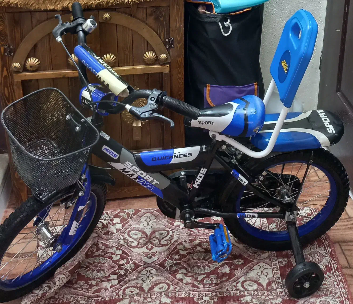 ۲عدد دوچرخه ۱۶ در حد آکبند ماکسیما و بی ام ایکس|دوچرخه، اسکیت، اسکوتر|هشتگرد, شهرک گلها|دیوار