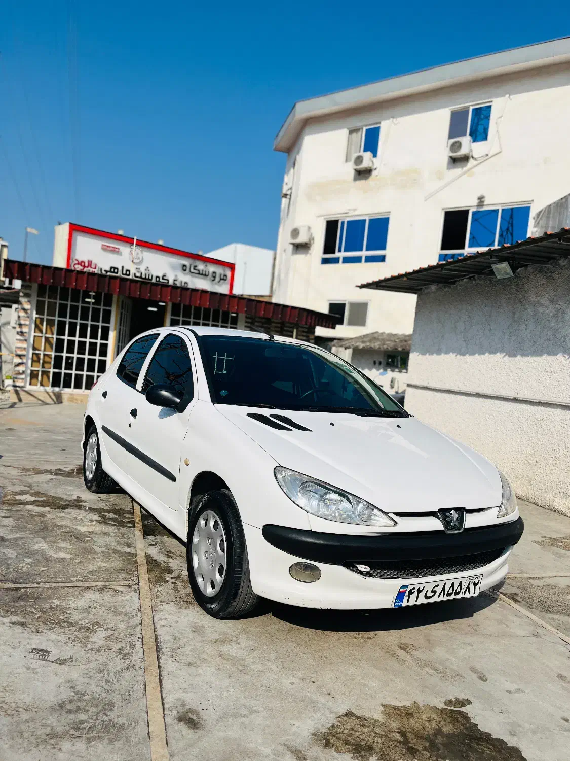 ۲۰۶تیپ۲ مدل۹۶بیرنگ بدون مشابه|خودرو سواری و وانت|نوشهر, |دیوار