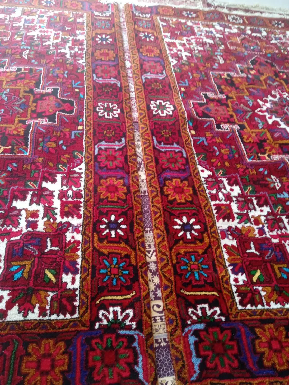 فرش دستباف چشمزان|فرش|اهر, |دیوار