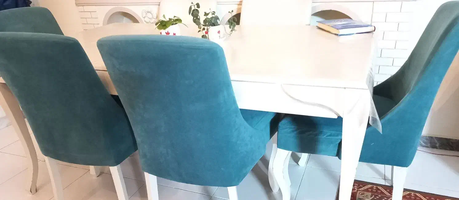 لوازم منزل ظروف طرح گل پنبه شیرینی خوری...|میز و صندلی غذاخوری|تویسرکان, |دیوار