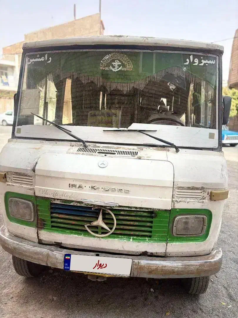 مینی‌بوس بنز سفید مدل 69|خودرو سنگین|سبزوار, هویزه|دیوار