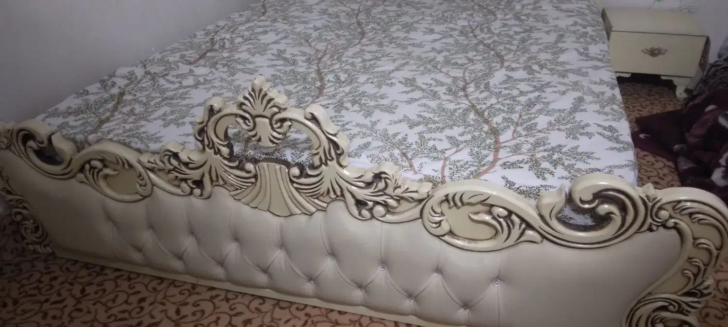 تخت خواب 2نفره|تخت و سرویس خواب|مشهد, رسالت|دیوار