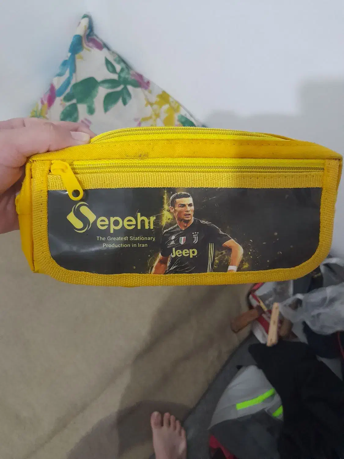 جامدادی با عکس رونالدو|لوازم التحریر|کیاشهر, |دیوار