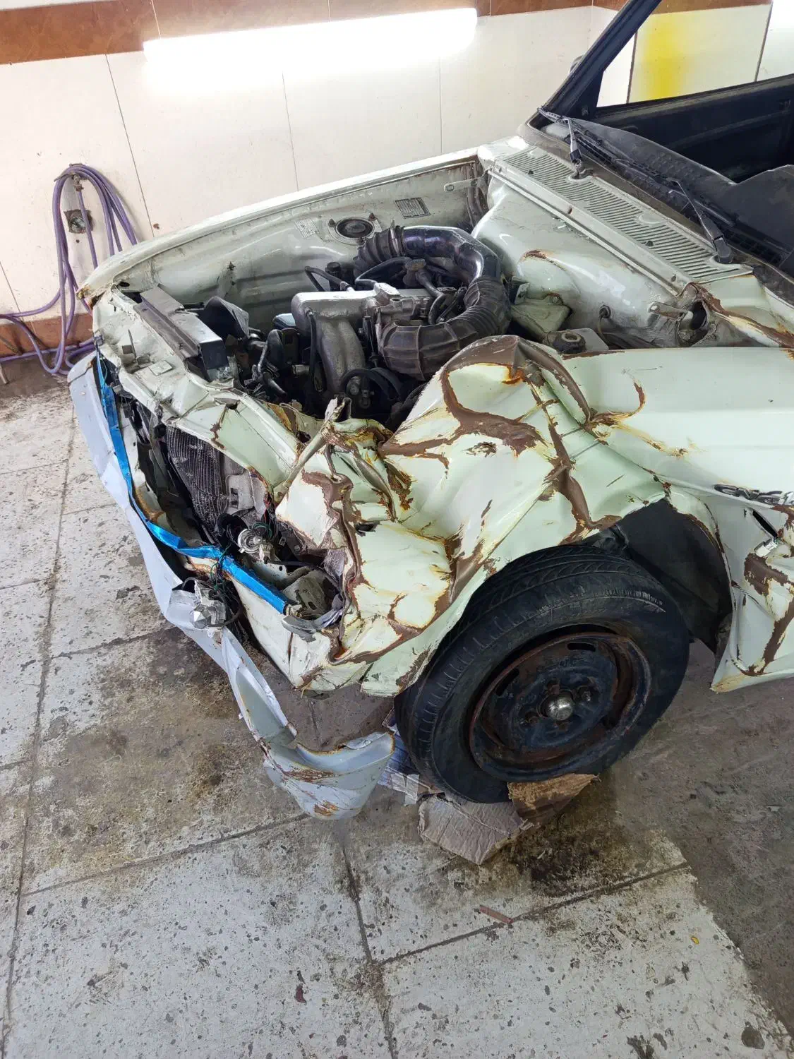 فروش فوری پیکان وانت تصادفی۹۳ دوگانه شرکت|خودرو سواری و وانت|کردکوی, |دیوار