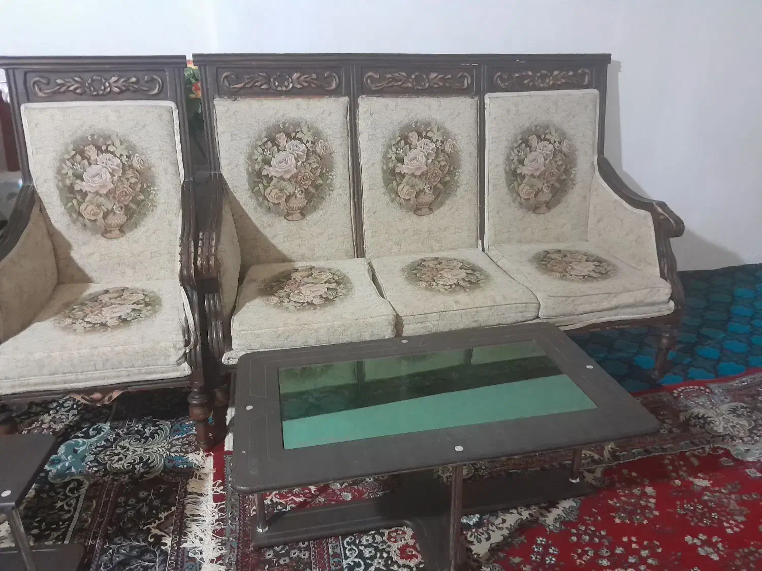 مبل ۸نفره|مبلمان خانگی و میز عسلی|میاندوآب, |دیوار