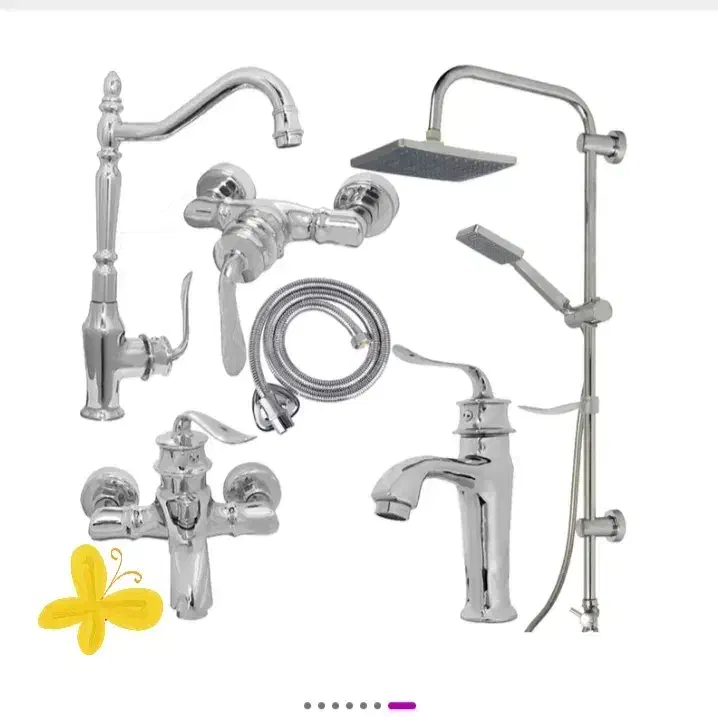 ست شیرآلات اهرمی|لوازم سرویس بهداشتی|لاهیجان, لیالستان|دیوار